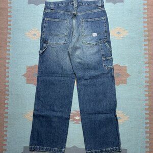 Vintage Levi’s carpenter jeans workwear denim skater baggy wide leg y2k 33x31